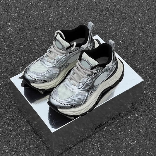 Women's & Men's Daddy Trendy Leisure Sports Raise The Sneakers