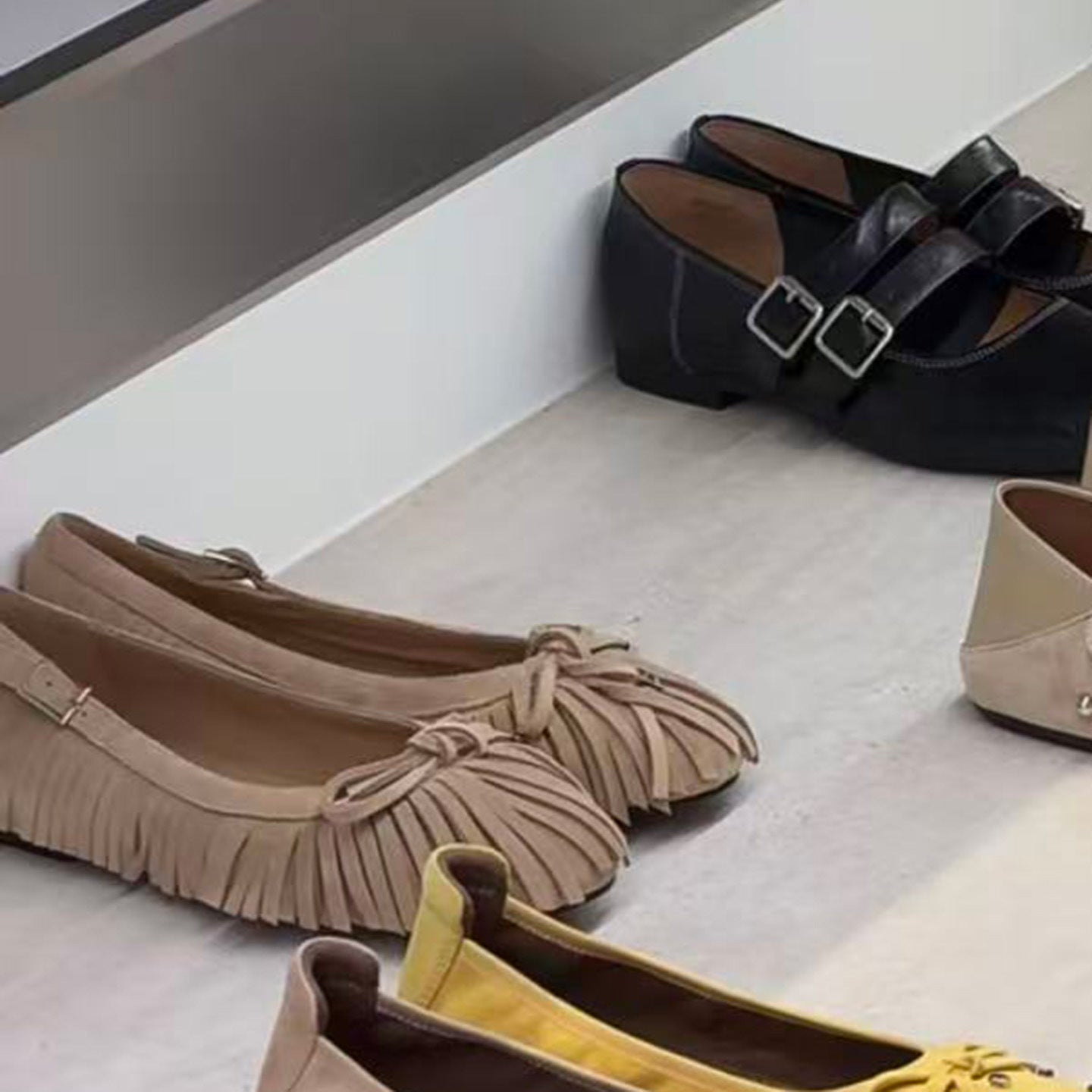Design Tassel Bow Pumps Female Spring Round Toe Vintage Flat Women's Fashion Shoes