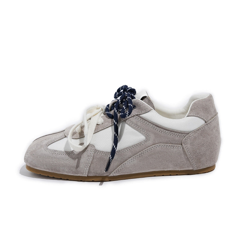 Women's Height Increasing Insole Su Mandarin Duck Shoelace Versatile Sports Casual Shoes