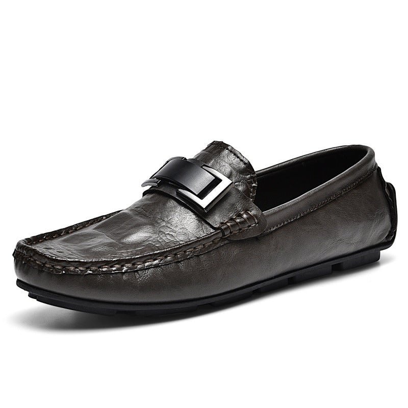 Men's Pattern Plus Size Lazy Driving British Men's Casual Shoes