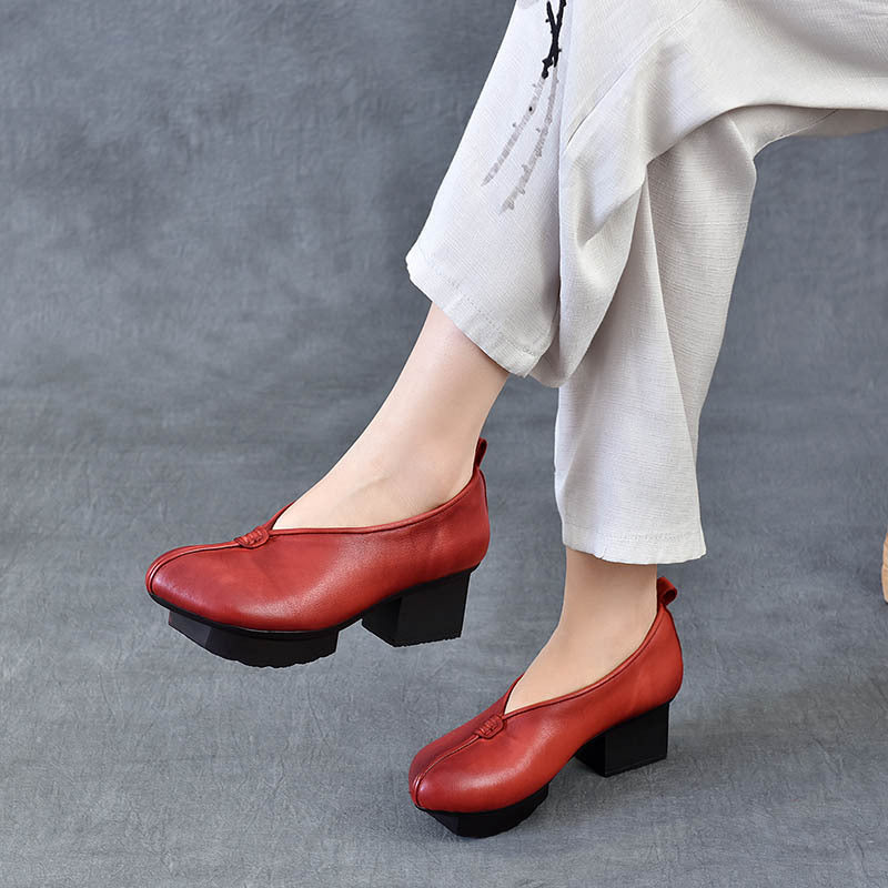 Women's Chinese Style Plaid With Ethnic Cotton Linen Women's Casual Shoes