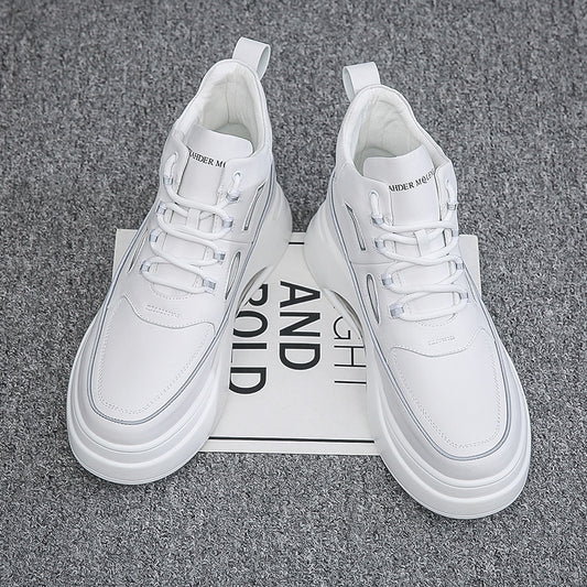 Men's Air Cushion White Sports Versatile Trendy Casual Shoes