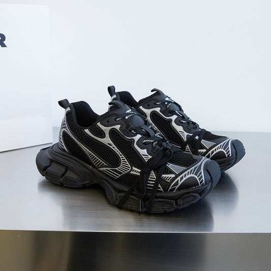 Women's & Men's Paris Retro Daddy Clunky Couple Ninth Generation Sneakers