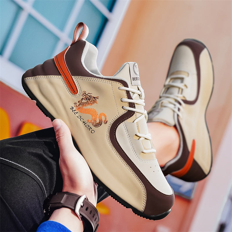 Men's Increasing Fashion Platform Dad Versatile Sports Casual Shoes