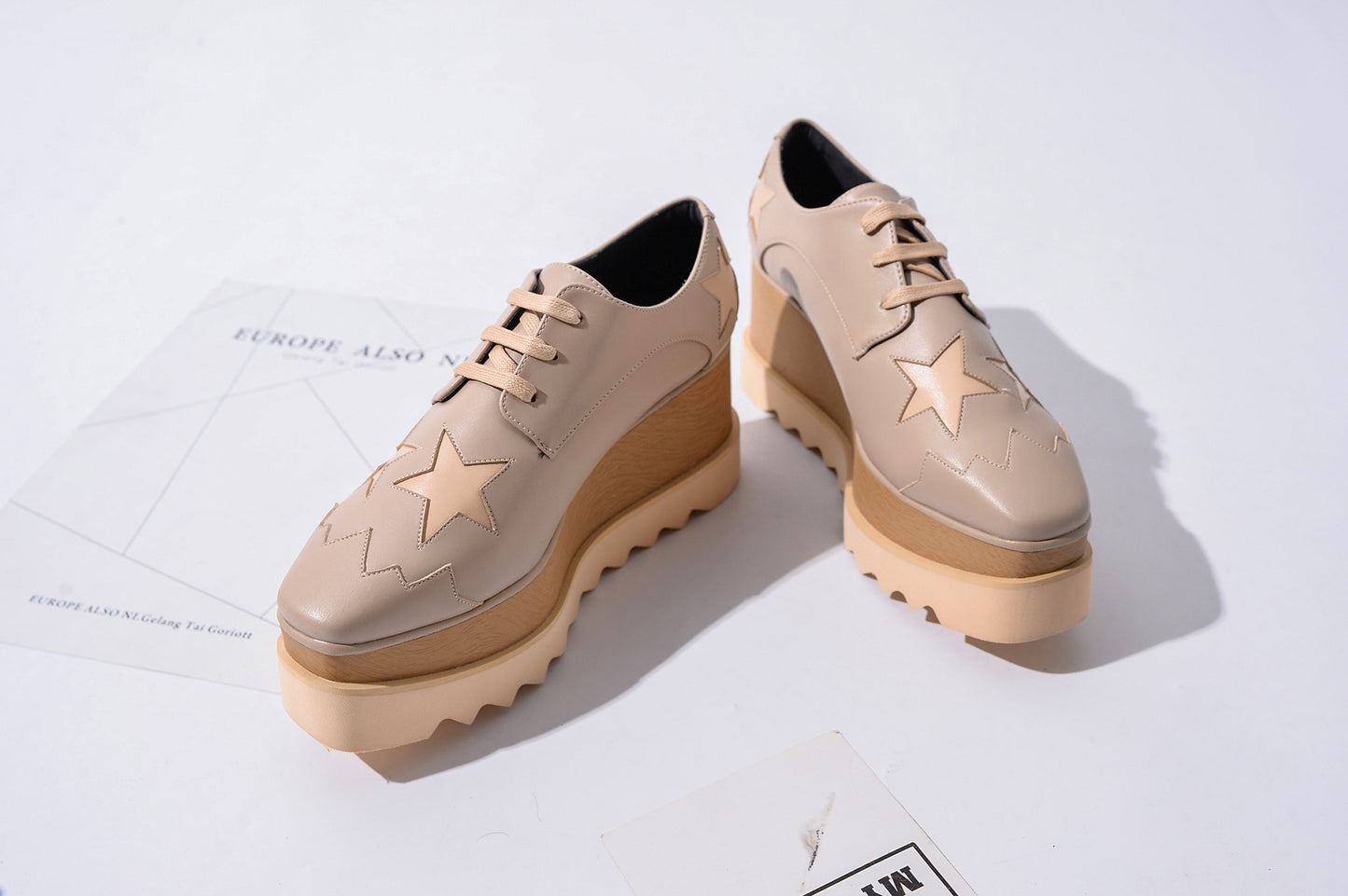 Platform Female Square Toe Thin Strap Wedge Height Increasing Muffin Women's Casual Shoes