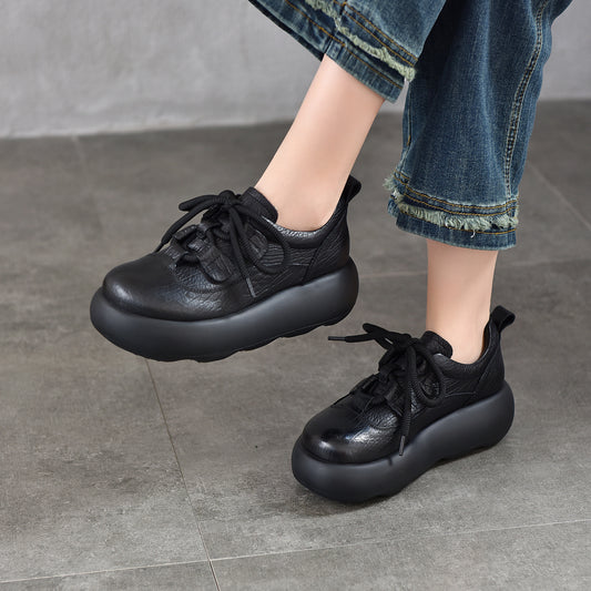 Women's Pumps Genuine High-cut Spring Comfortable Versatile Women's Shoes