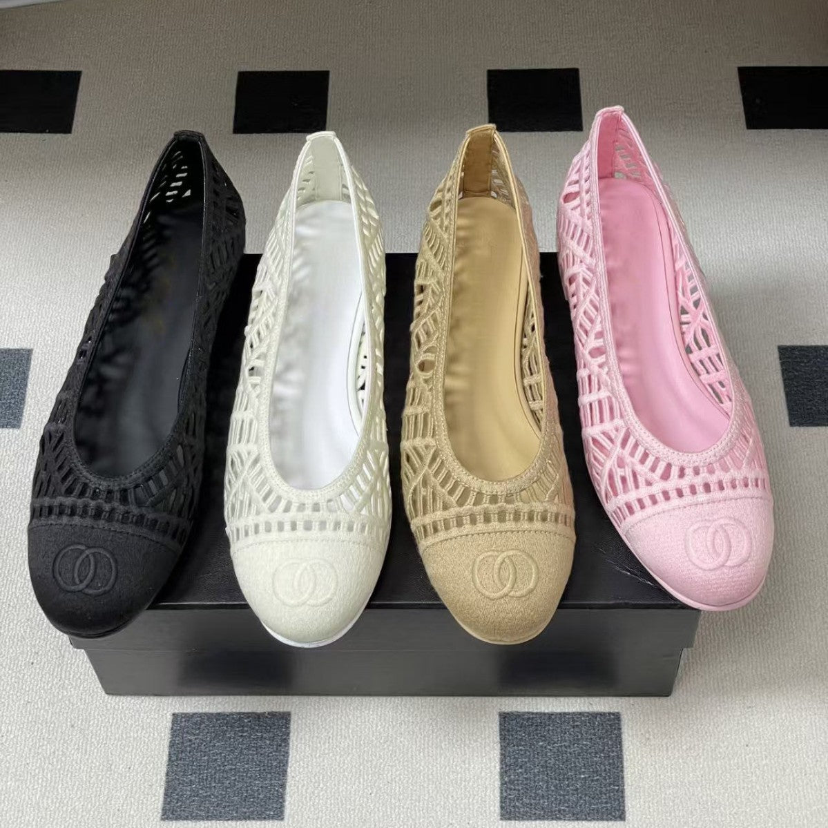 Women's Hollow Out Pumps Early Spring Shallow Mouth Women's Casual Shoes