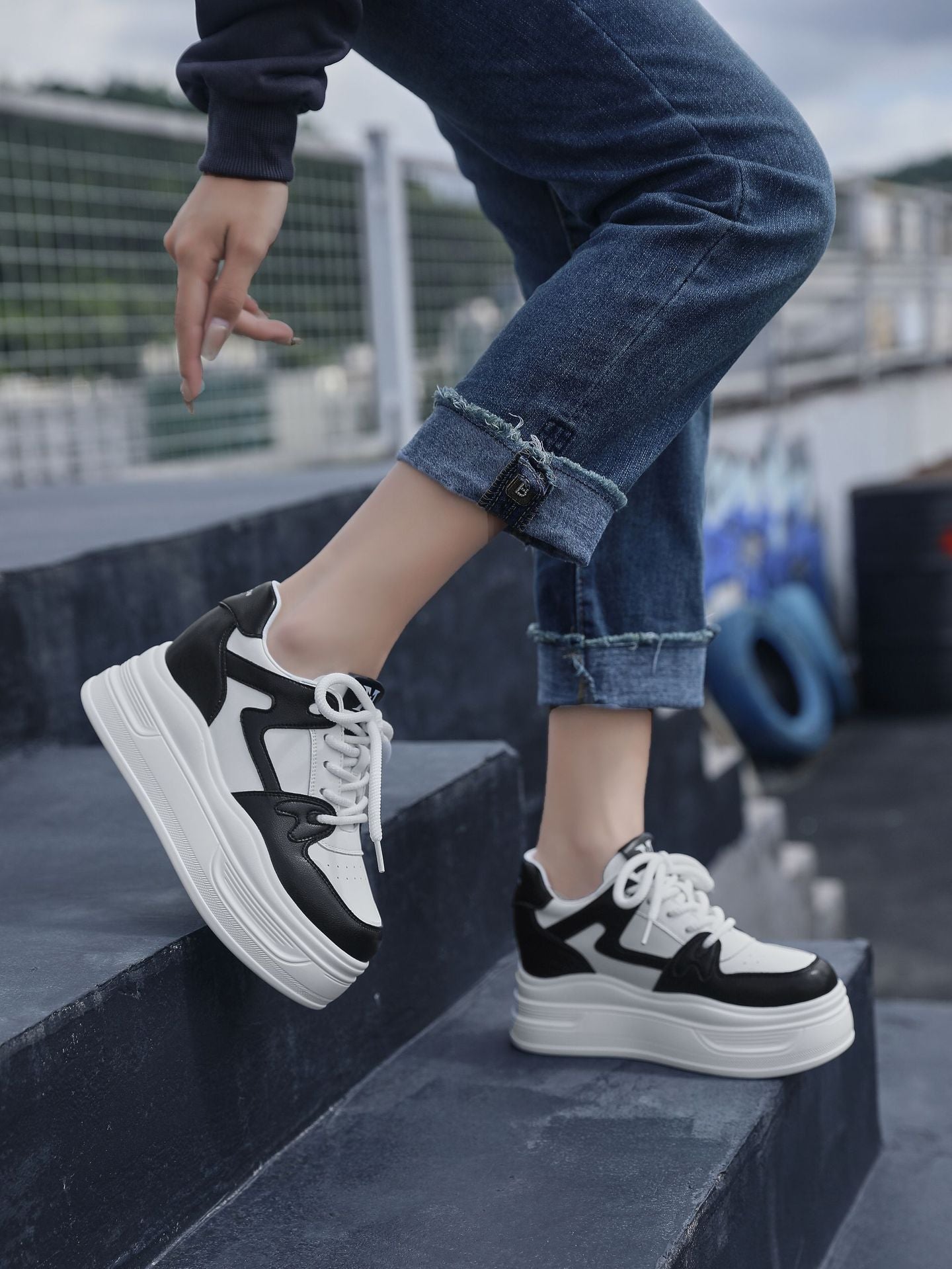 Red High Wedding Thick Bottom Height Increasing Insole Heels