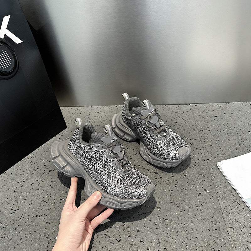 Women's Early Spring Paris Couples Fashion Platform Sneakers