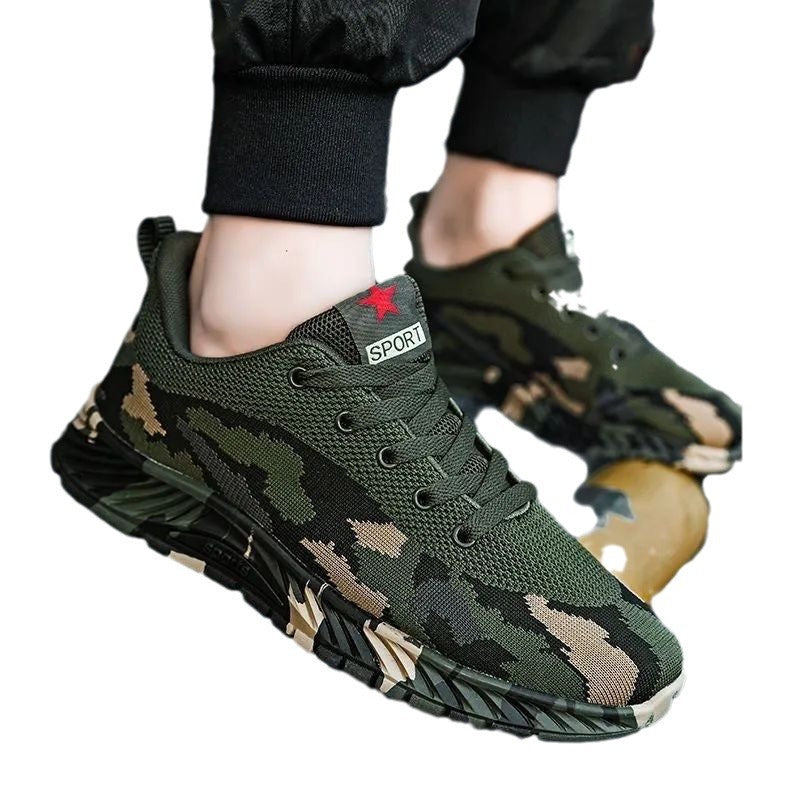 Women's & Men's Outdoor Mountaineering Training Military Liberation Construction Sneakers