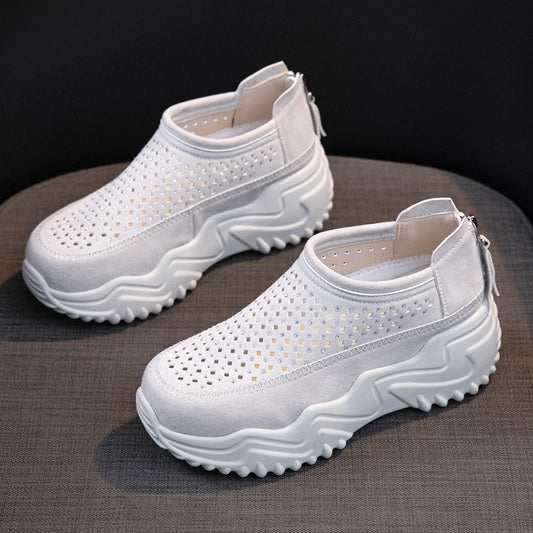 Women's Platform Summer Small Thick Bottom Hollow Women's Casual Shoes