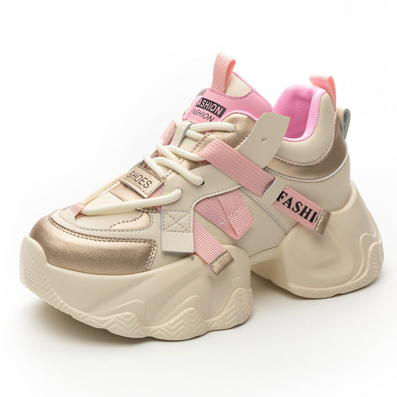 Women's Platform Dad Fried Street Heighten Soft Women's Casual Shoes