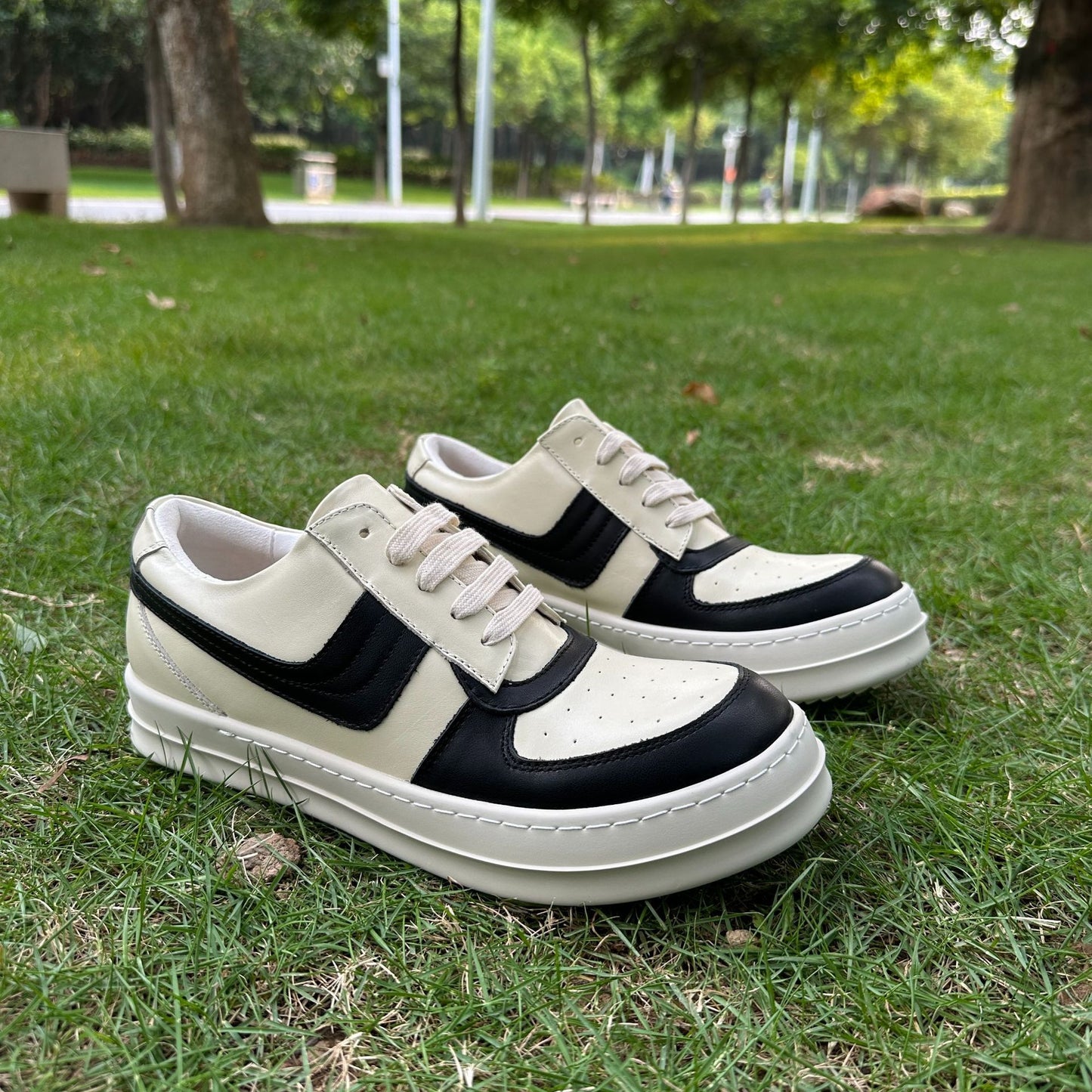 Genuine Board Male Female Large Size Platform High Sneakers