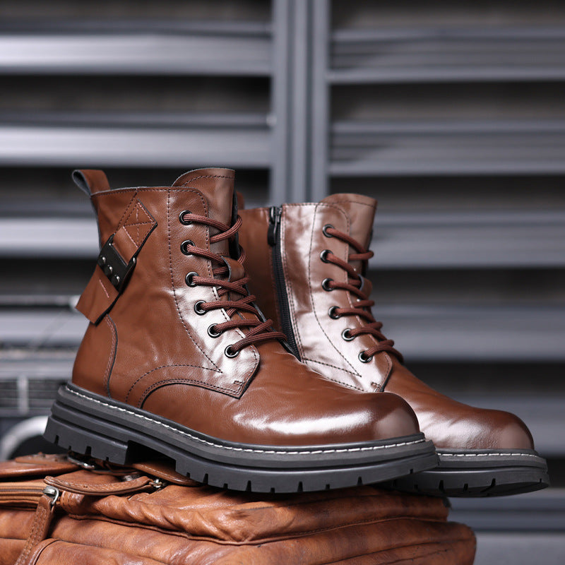Men's Winter Martin Genuine Fleece-lined Warm Fashion Boots