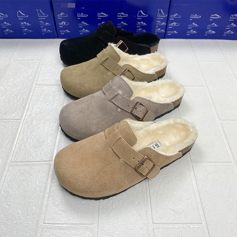 Toe Cap Outer Wear Lazy Half Female Sandals