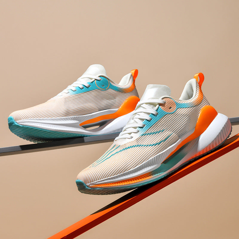 Men's & Children's Rotating Button Shock Absorption Junior High School Sneakers