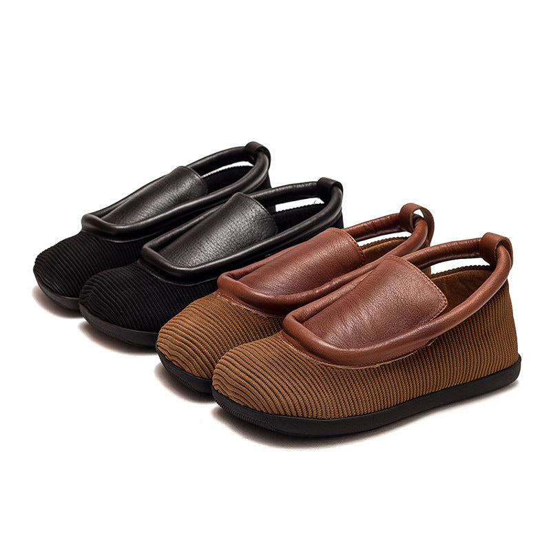 Women's Shu Autumn Flat Solid Color Retro Casual Shoes