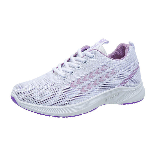 Women's Mesh Surface Hollowed Summer Pumps Running Sneakers