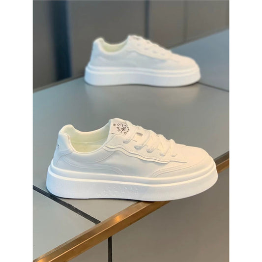 Men's White Ice Silk Cloth Breathable Comfortable Men's Shoes