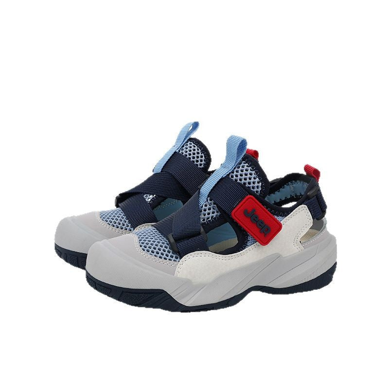 Children's Sports Closed Toe Hollow Outdoor Running Kid's Sandals