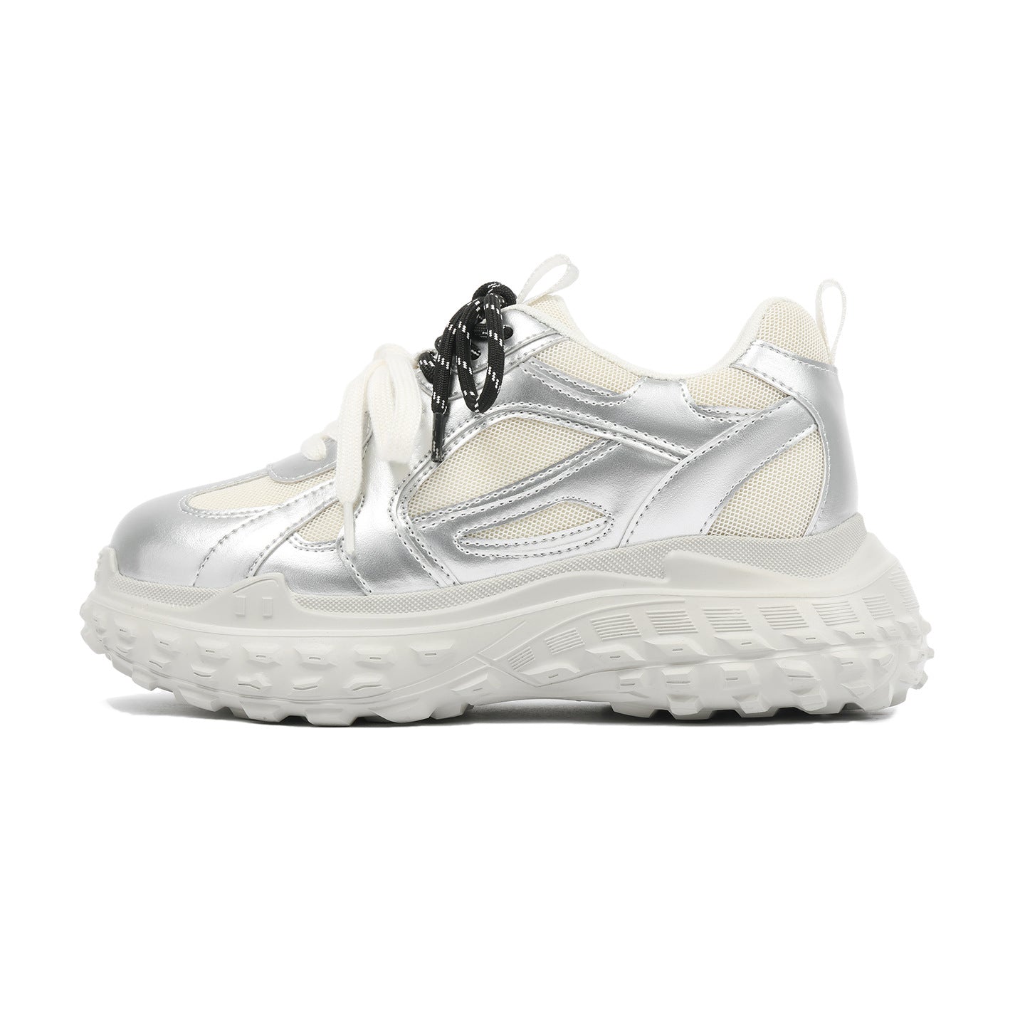 Women's Height Increasing Insole Mesh Breathable Dad Small Size Thick Bottom Women's Sports Shoes