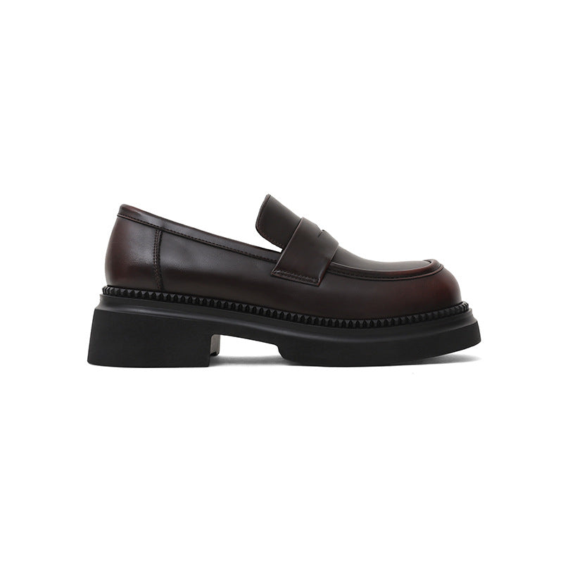 Women's Style Retro Rub Colored Thick Bottom Casual Shoes