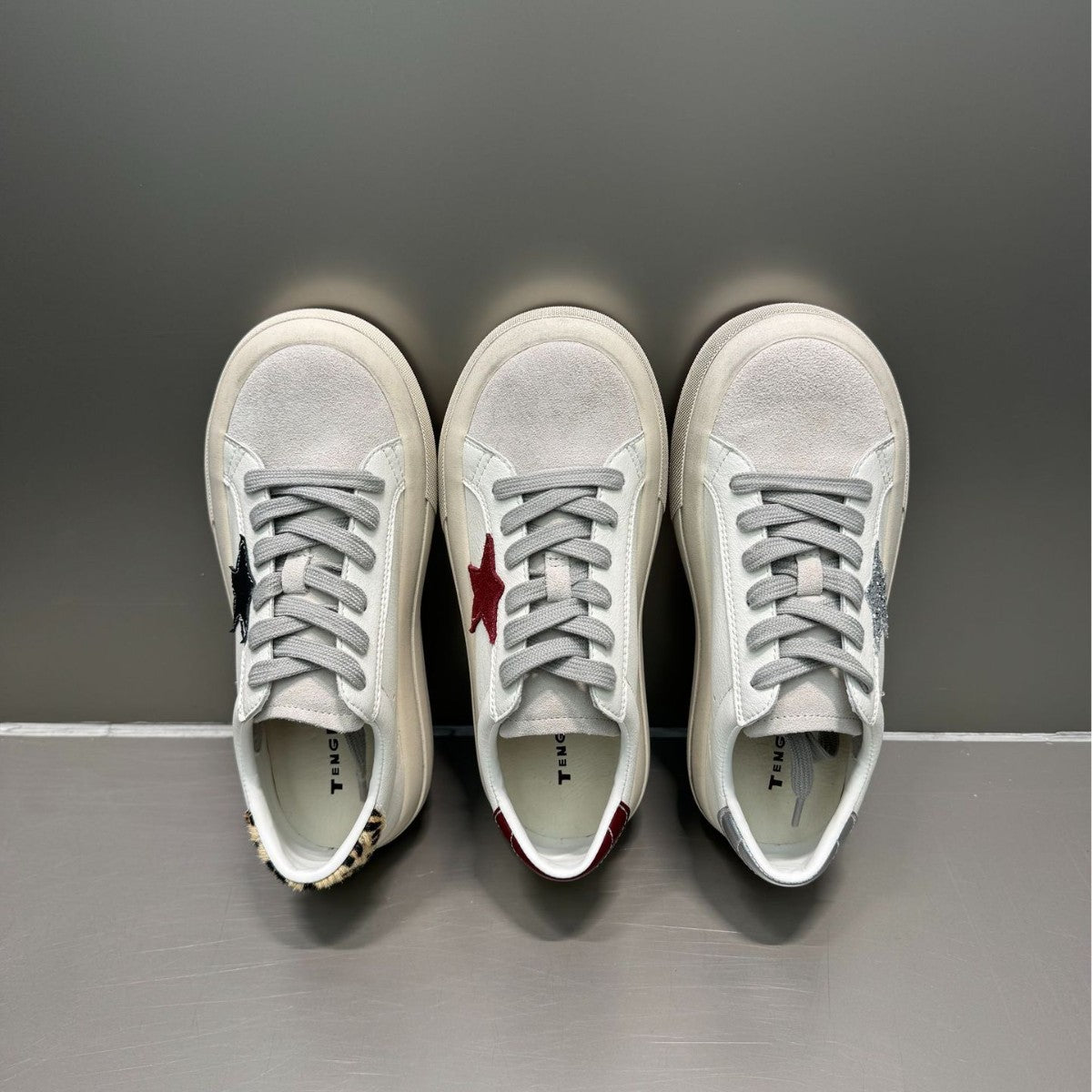 Women's Genuine Thick Bottom Star Spring Board Women's Sports Shoes