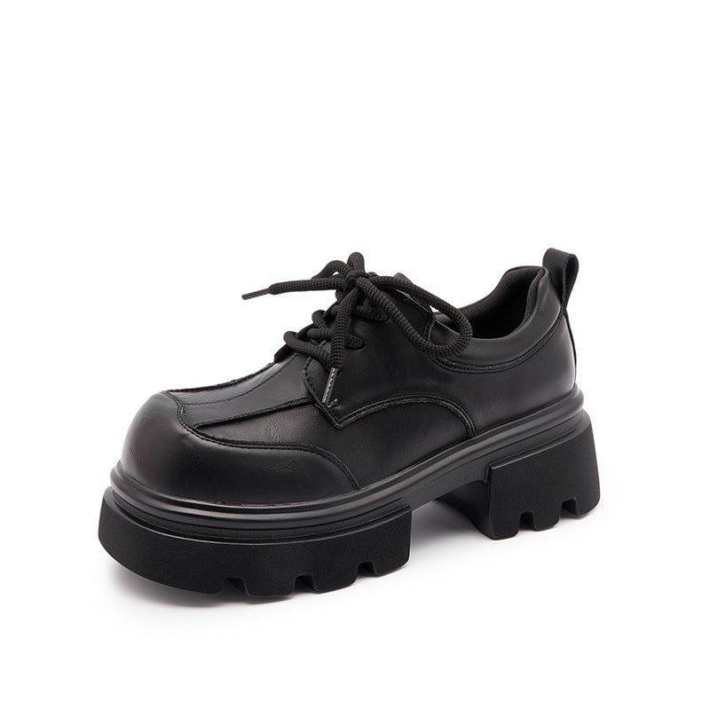 Thick Sole Height Increasing Comfortable Martin Short Not Tired Feet Loafers