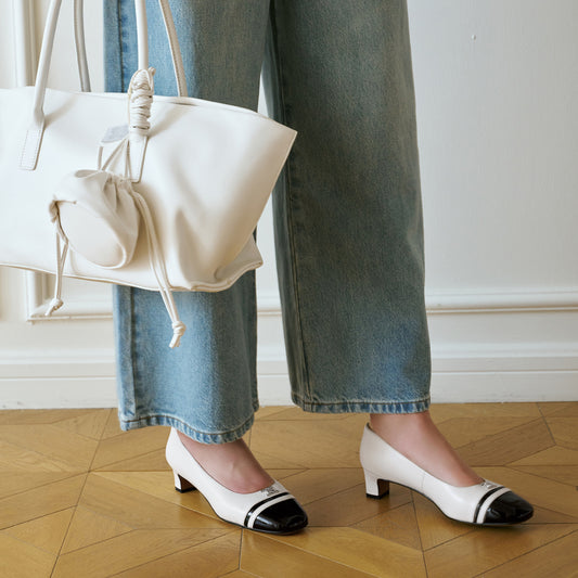 Women's Julia Hull Square Toe High Comfortable Women's Shoes