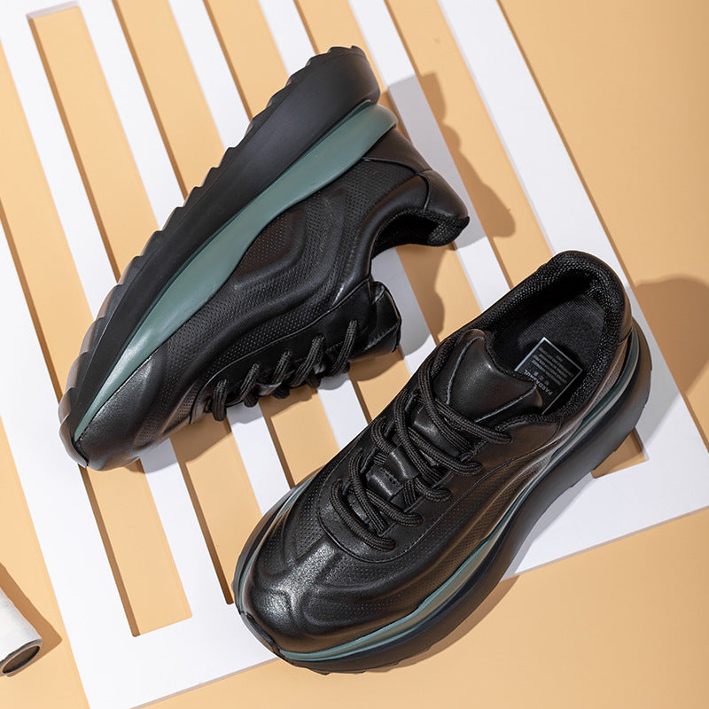 Men's Tide Thick Bottom Heightened Daddy Sports Sneakers