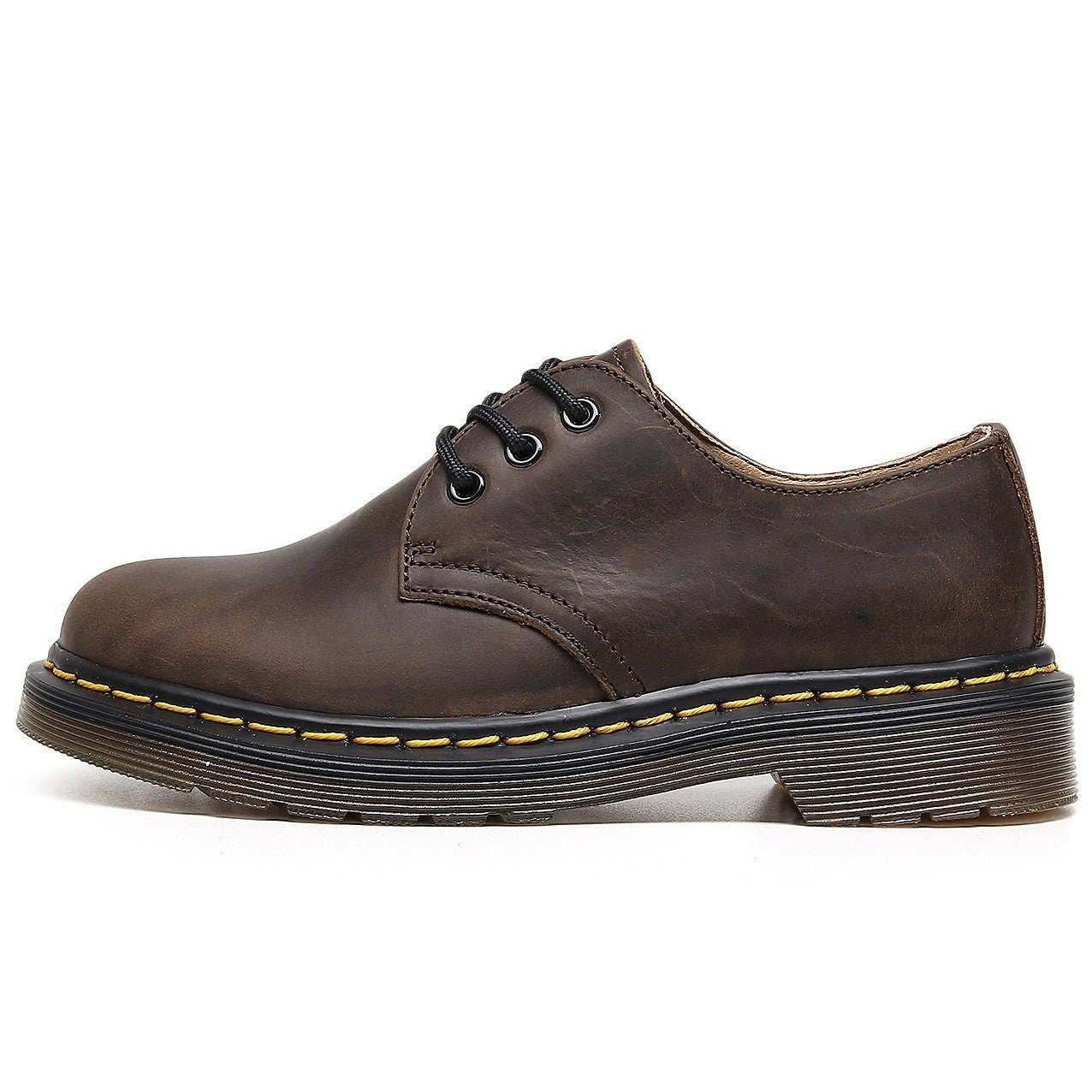Women's & Men's First Layer Low Top Crazy Horse Brown Boots