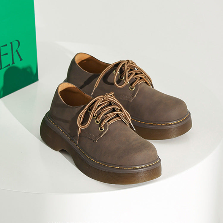 Authentic Classic Martin Vintage Mary Jane Leather Shoes