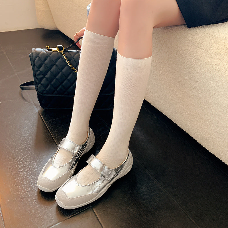 Women's Height Increasing Insole Mary Jane Spring Leisure Fashion Women's Shoes