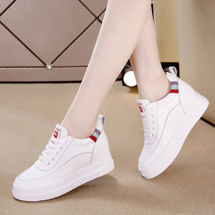 Women's For Height Increasing Insole Platform Wedge Women's Casual Shoes