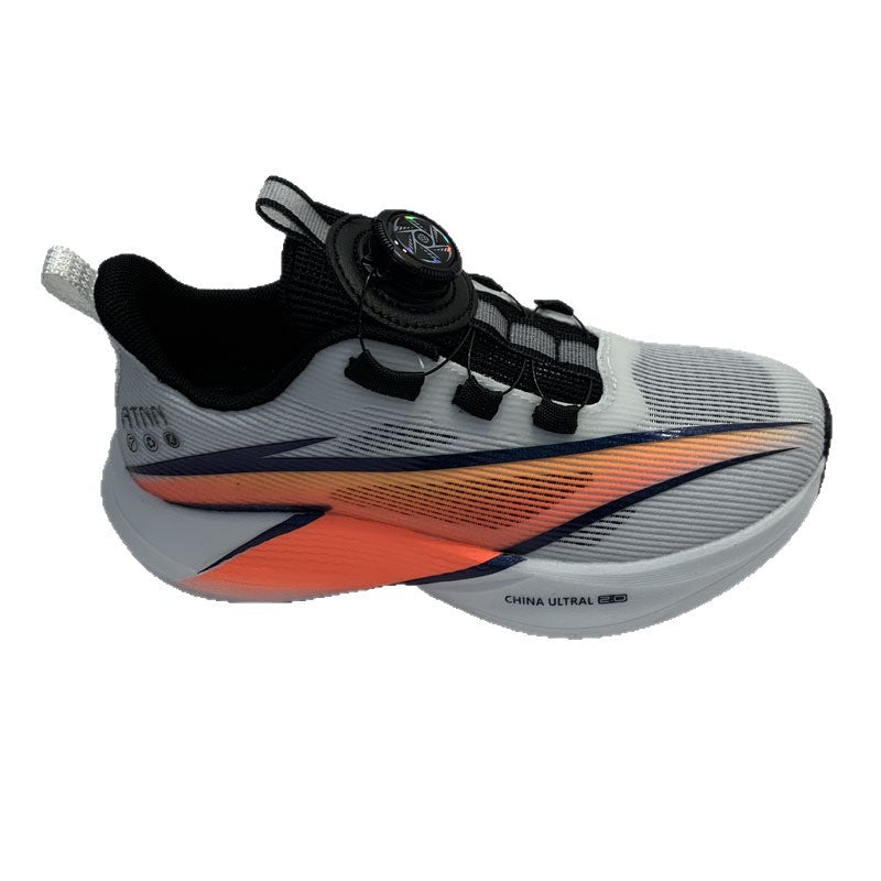Children's Lightweight Comfortable Medium Big Rotating Buckle Children's Sports Shoes