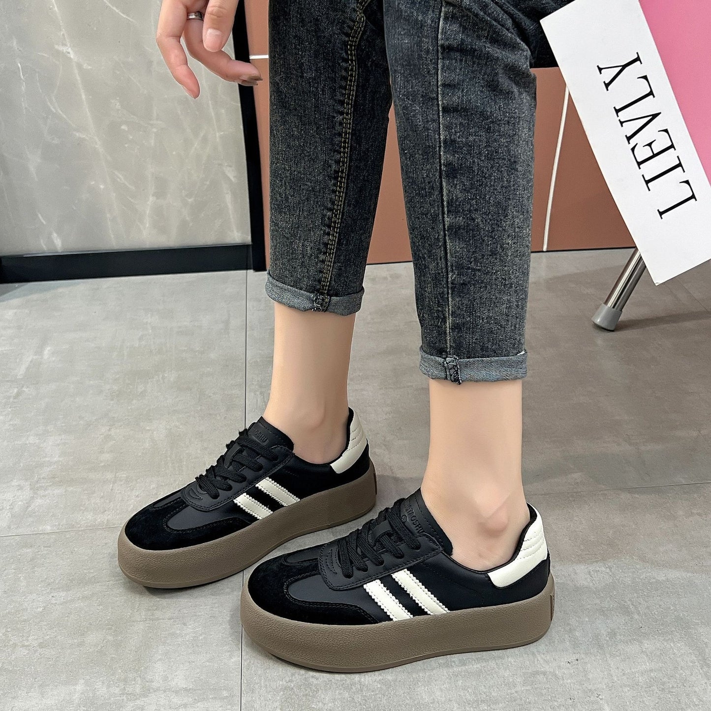 Women's Thick-soled German Training Breathable Korean Style Casual Shoes