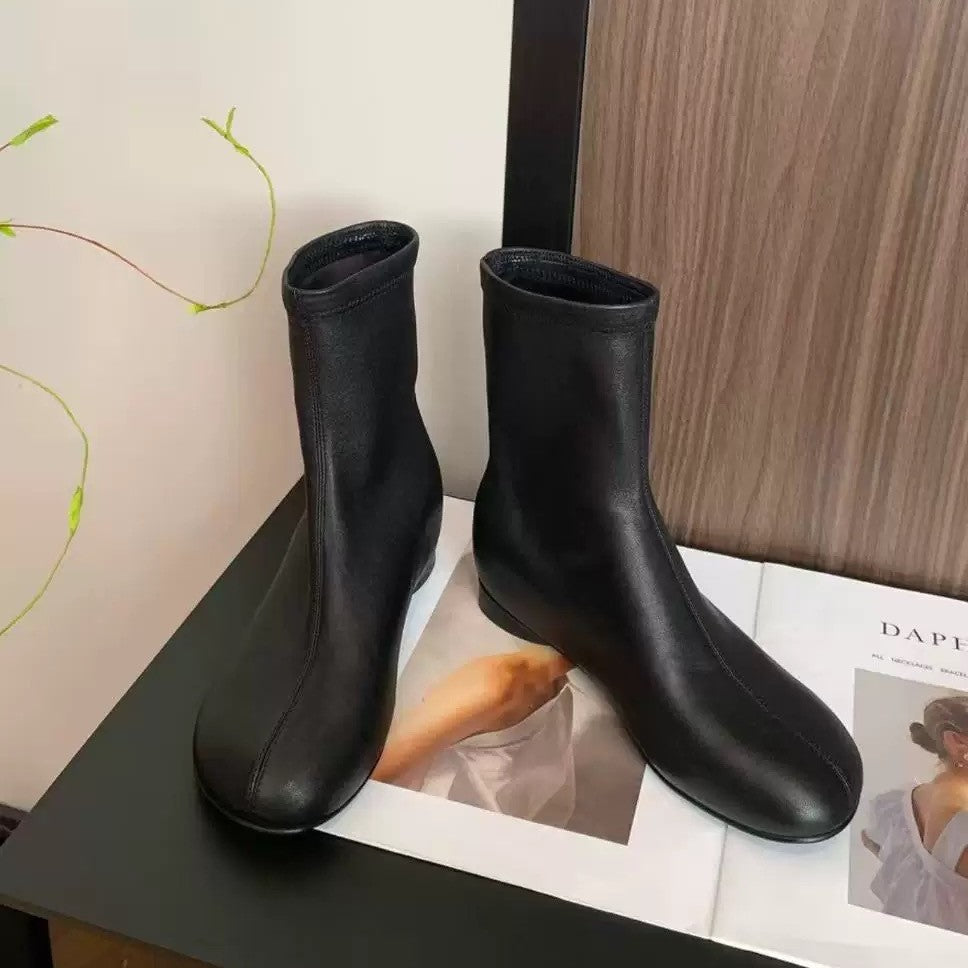 Women's Height Increasing Insole Minimalist Stretch Thin Boots