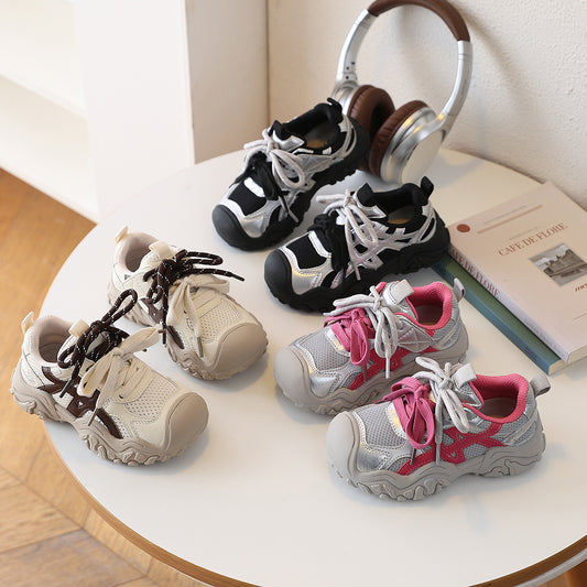 Children's Trendy Spring Outdoor Boy's Breathable Mesh Children's Sports Shoes