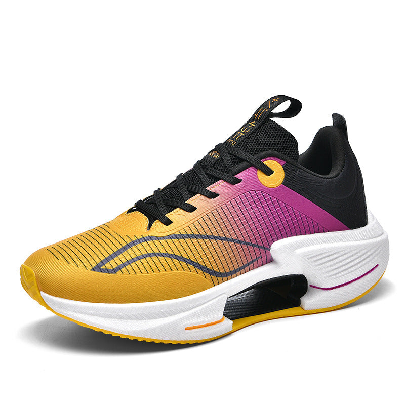 Women's & Men's Breathable Shadowless Support Stable Elastic Speed Sneakers