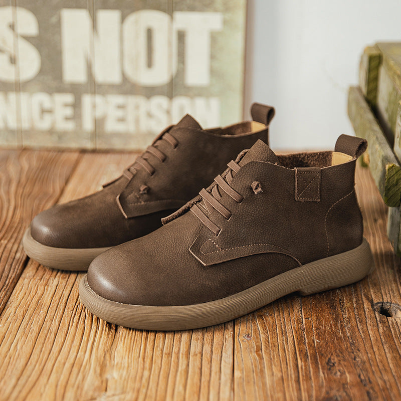 Artistic Fleece-lined Martin Thermal Cotton First Boots