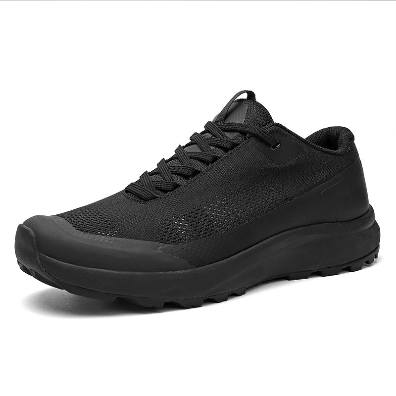Men's Button Ultra Light Breathable Mesh Surface Sneakers