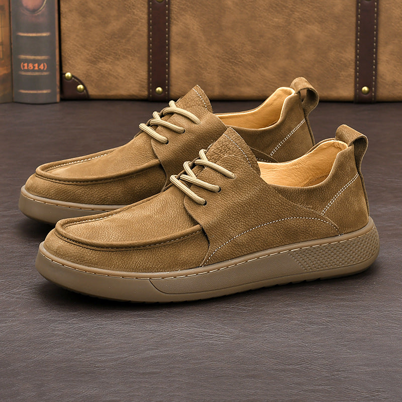 Men's Slip-on Lazy Doug British Style Versatile Loafers/doug Shoes