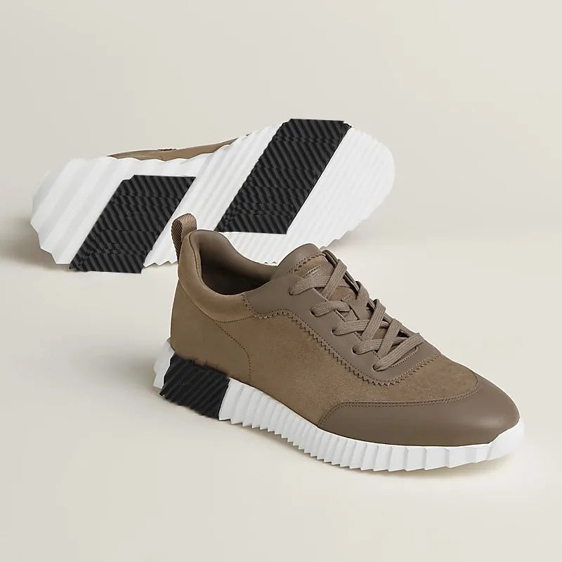 Men's Daily Black White Couple Breathable Low Men's Sports Shoes