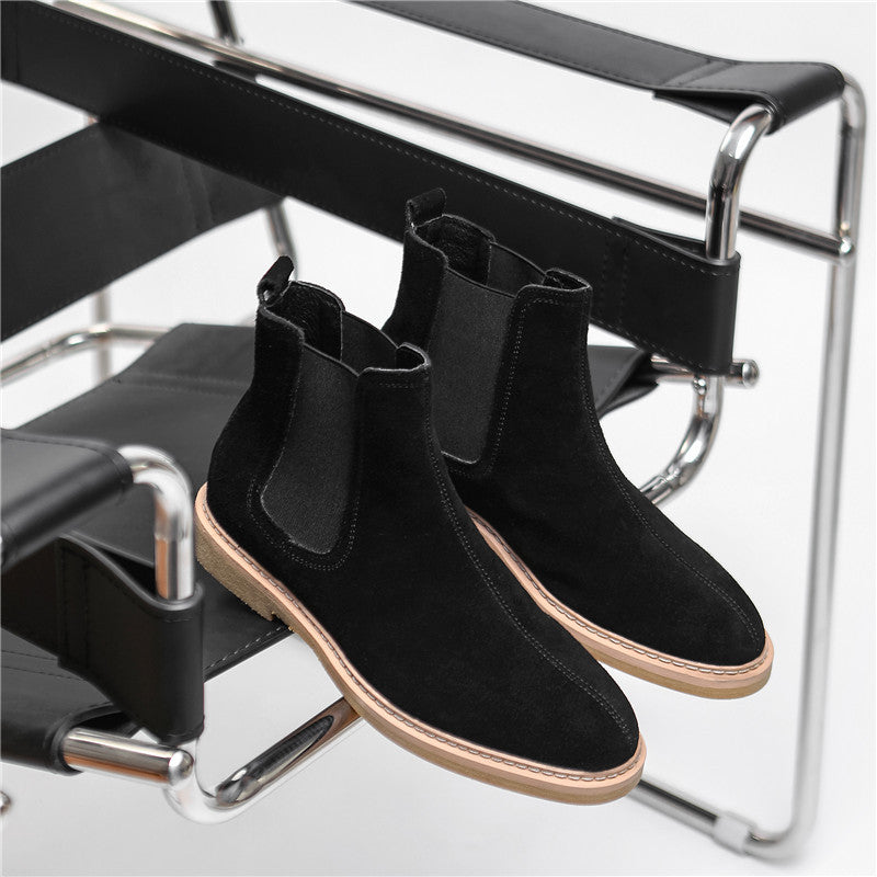 Men's Winter Chelsea Suede Martin Large Size Boots