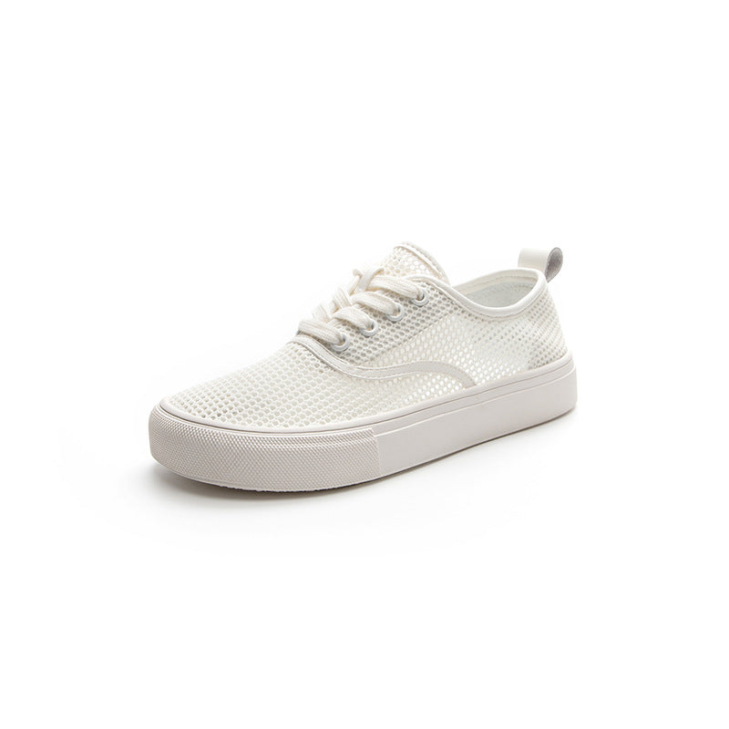 Women's & Men's Style Flat Breathable Pumps Mesh Surface Men's Shoes