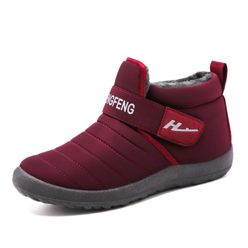 Women's Cotton Winter Couple Veet Warm Thick Women's Shoes