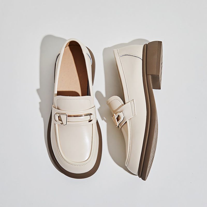 Women's Authentic British Style Soft Bottom Lightweight Slip-on Loafers