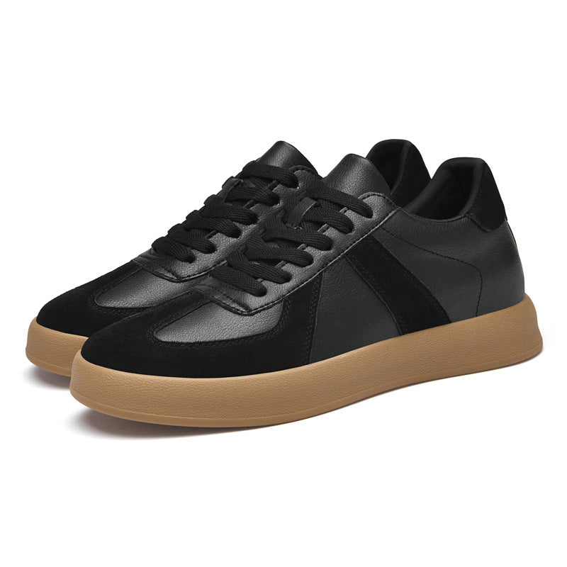 Men's German Training Height Increasing Insole Retro Men's Board Shoes