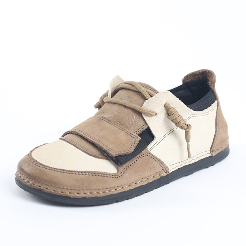 Women's Travel Korean Style Velcro Flat Pumps Casual Shoes