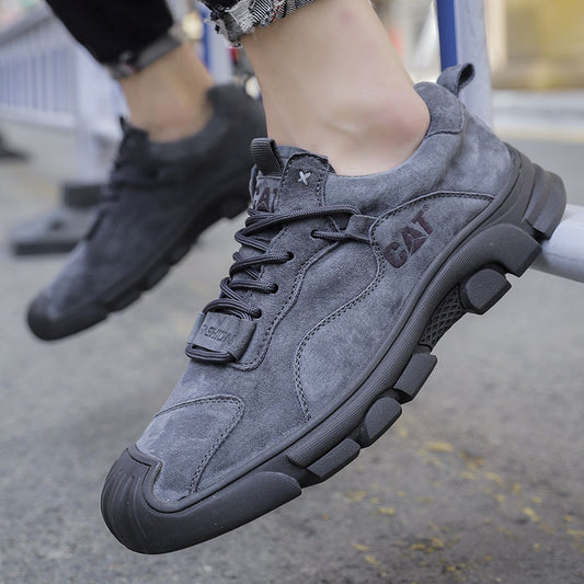 Men's Layer Plus Size Handmade Breathable Comfortable Leather Shoes